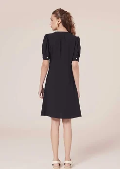 Robe Roucoule En Crepe Bleu Nuit*TARA JARMON Online