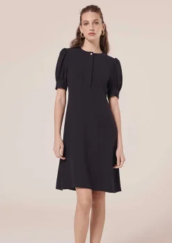 Robe Roucoule En Crepe Bleu Nuit*TARA JARMON Online