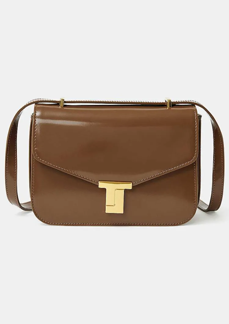 Sac 8 Bis En Cuir Taupe*TARA JARMON Discount
