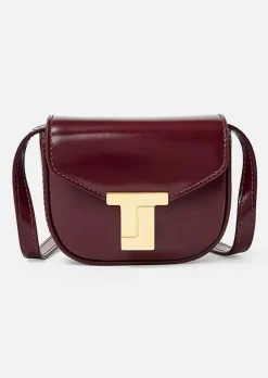 Sac 8 Bis Mini En Cuir Bordeaux*TARA JARMON Discount