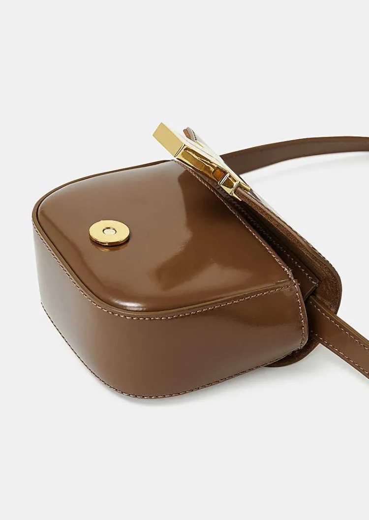 Sac 8 Bis Mini En Cuir Taupe*TARA JARMON Sale
