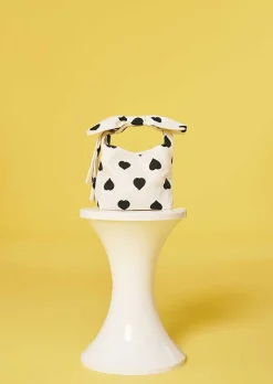 Sac Souple Sally Ecru A Pois Noirs*TARA JARMON Hot