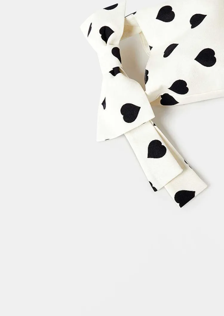 Sac Souple Sally Ecru A Pois Noirs*TARA JARMON Hot