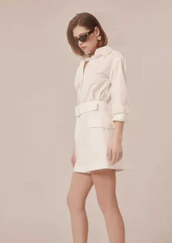Short Sylviane En Coton Blanc*TARA JARMON Fashion