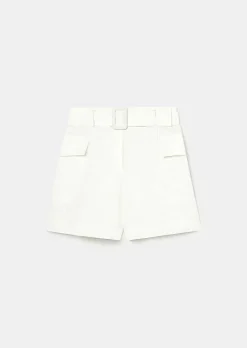 Short Sylviane En Coton Blanc*TARA JARMON Fashion