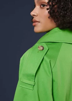 Tranch-Coat Ivan Vert*TARA JARMON Discount