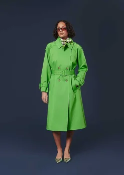Tranch-Coat Ivan Vert*TARA JARMON Discount