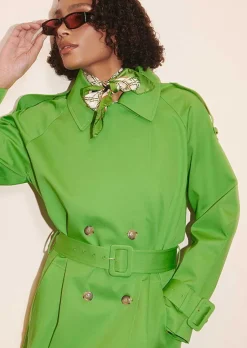 Tranch-Coat Ivan Vert*TARA JARMON Discount