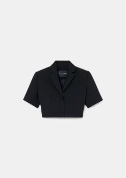 Varosa Veste En Laine Froide Noire*TARA JARMON Clearance