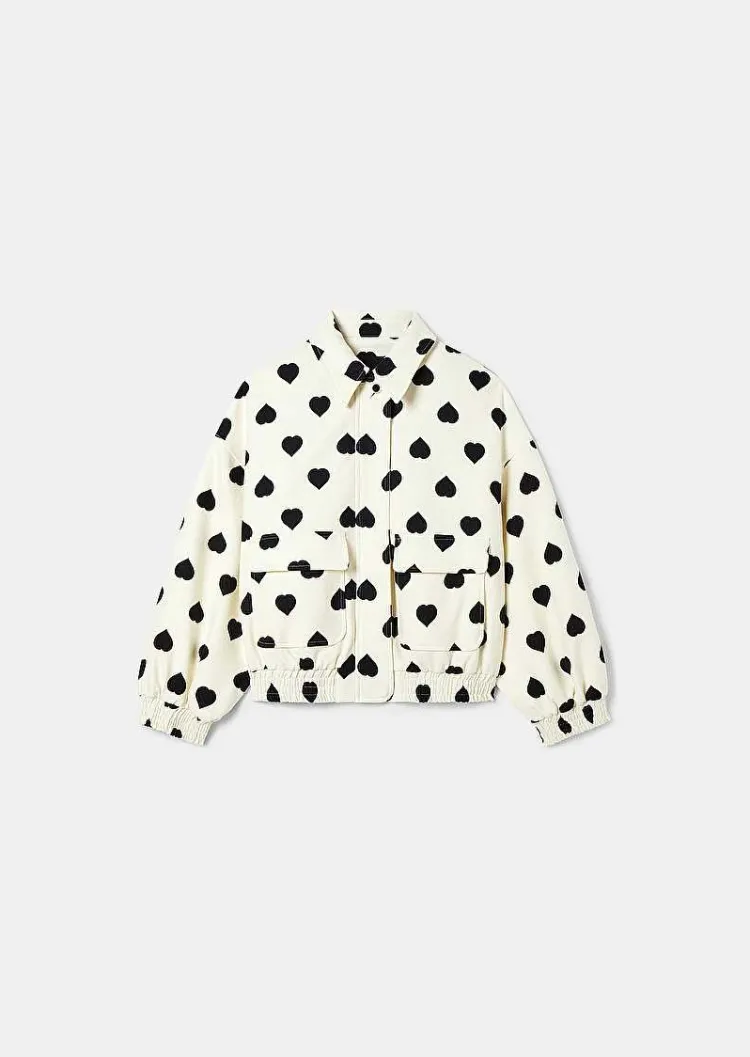 Veste Bobby Ecru A Pois Noirs*TARA JARMON Outlet
