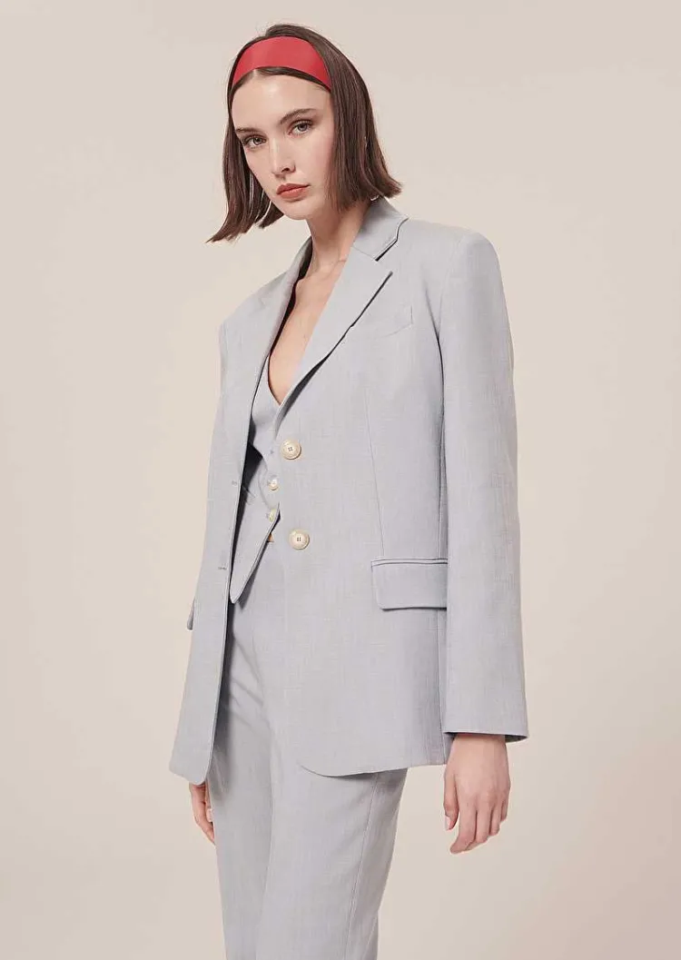 Veste De Costume Bleue Vasilie*TARA JARMON Outlet