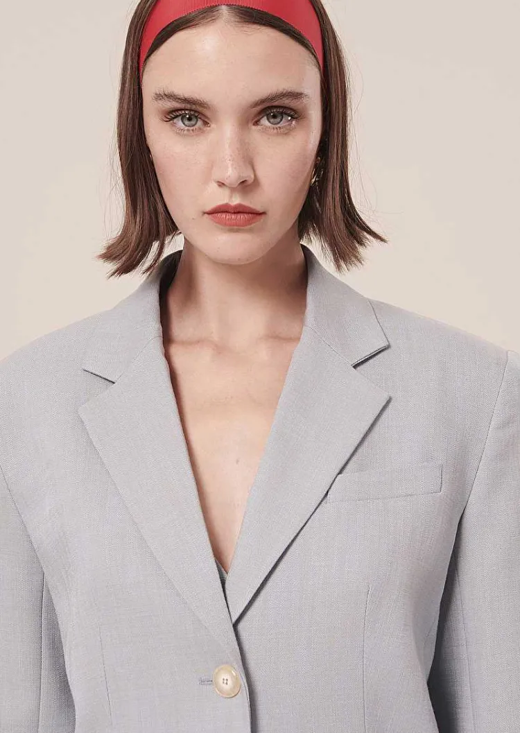Veste De Costume Bleue Vasilie*TARA JARMON Outlet