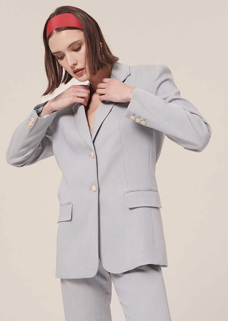 Veste De Costume Bleue Vasilie*TARA JARMON Outlet