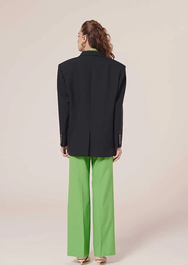 Veste De Costume En Laine Froide Bleu Nuit Vancouvereur*TARA JARMON Discount