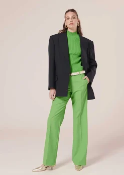 Veste De Costume En Laine Froide Bleu Nuit Vancouvereur*TARA JARMON Discount