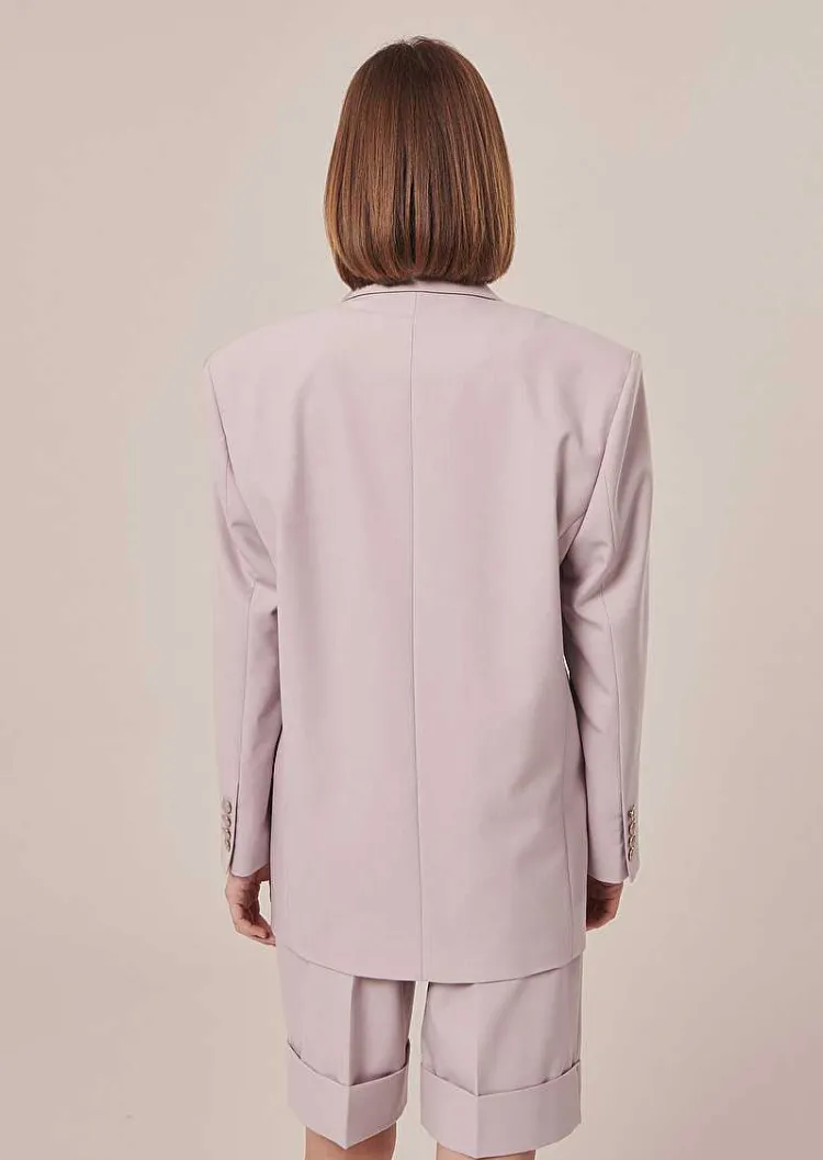 Veste De Costume En Laine Froide Violette Victoria*TARA JARMON Online
