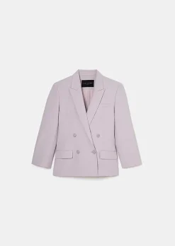 Veste De Costume En Laine Froide Violette Victoria*TARA JARMON Online