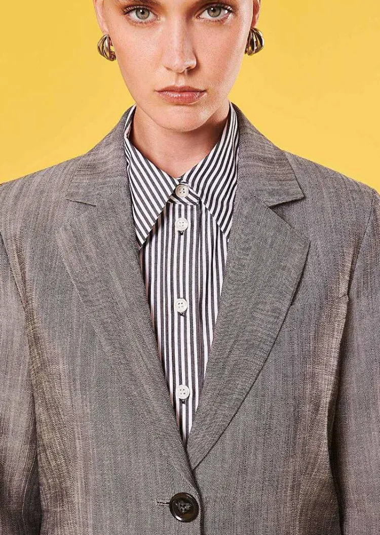 Veste De Costume Grise Valeriane*TARA JARMON Online