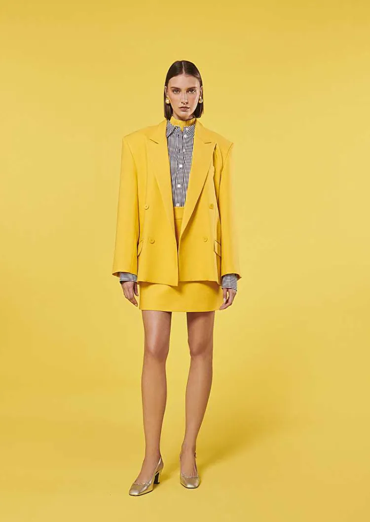 Veste De Costume Jaune Victoria*TARA JARMON Best