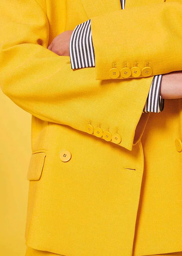 Veste De Costume Jaune Victoria*TARA JARMON Best