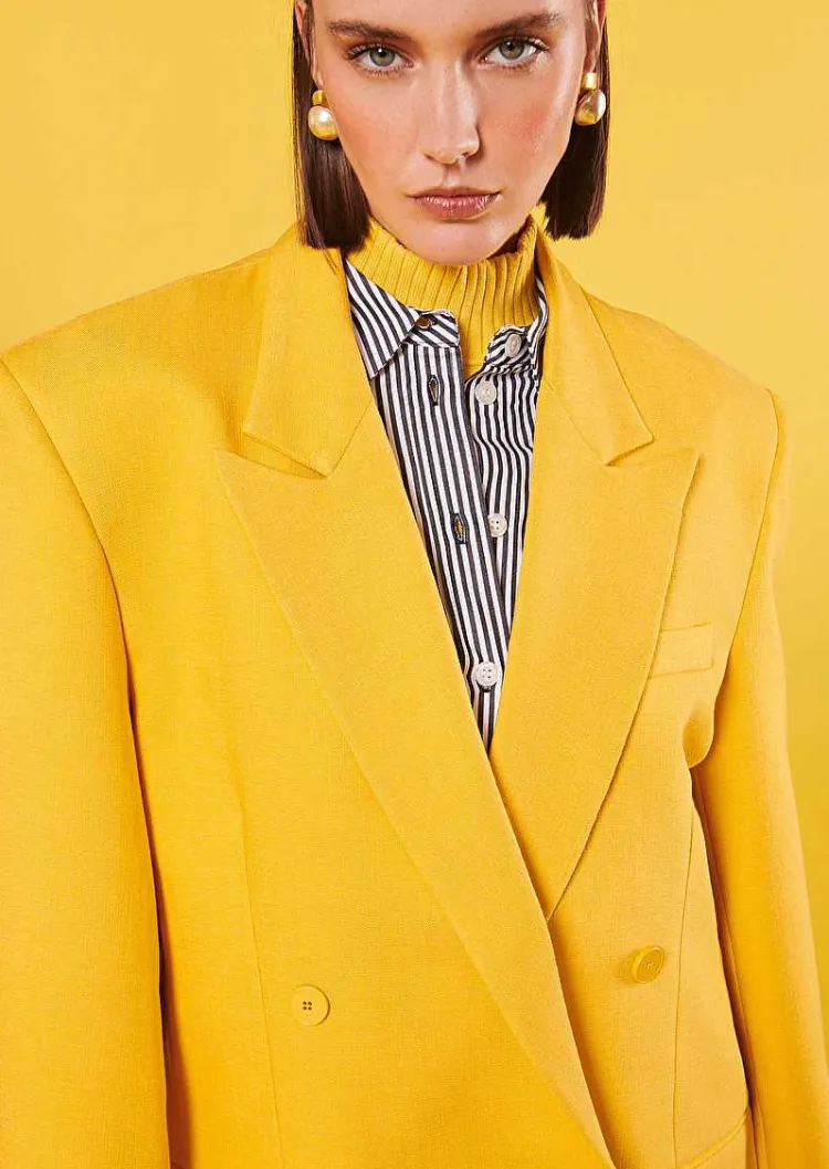 Veste De Costume Jaune Victoria*TARA JARMON Best