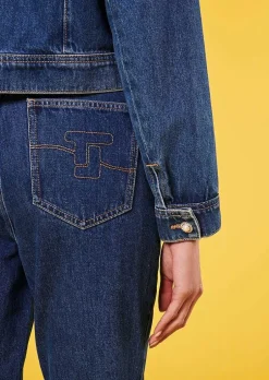 Veste En Jean Bleu Vicky*TARA JARMON Fashion