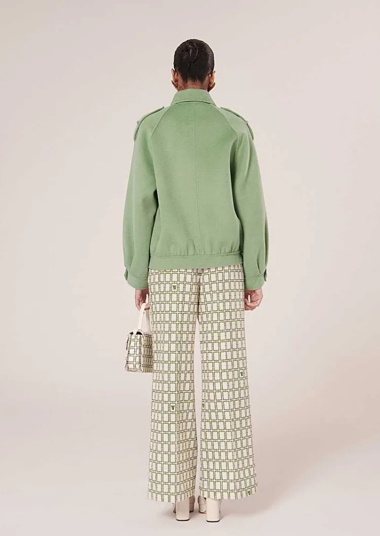 Veste En Laine Double Face Bethy Green*TARA JARMON Fashion