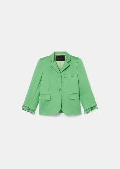 Veste En Satin Vert Valensole*TARA JARMON Online