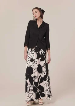 Veste Valensole En Satin Noir*TARA JARMON Best