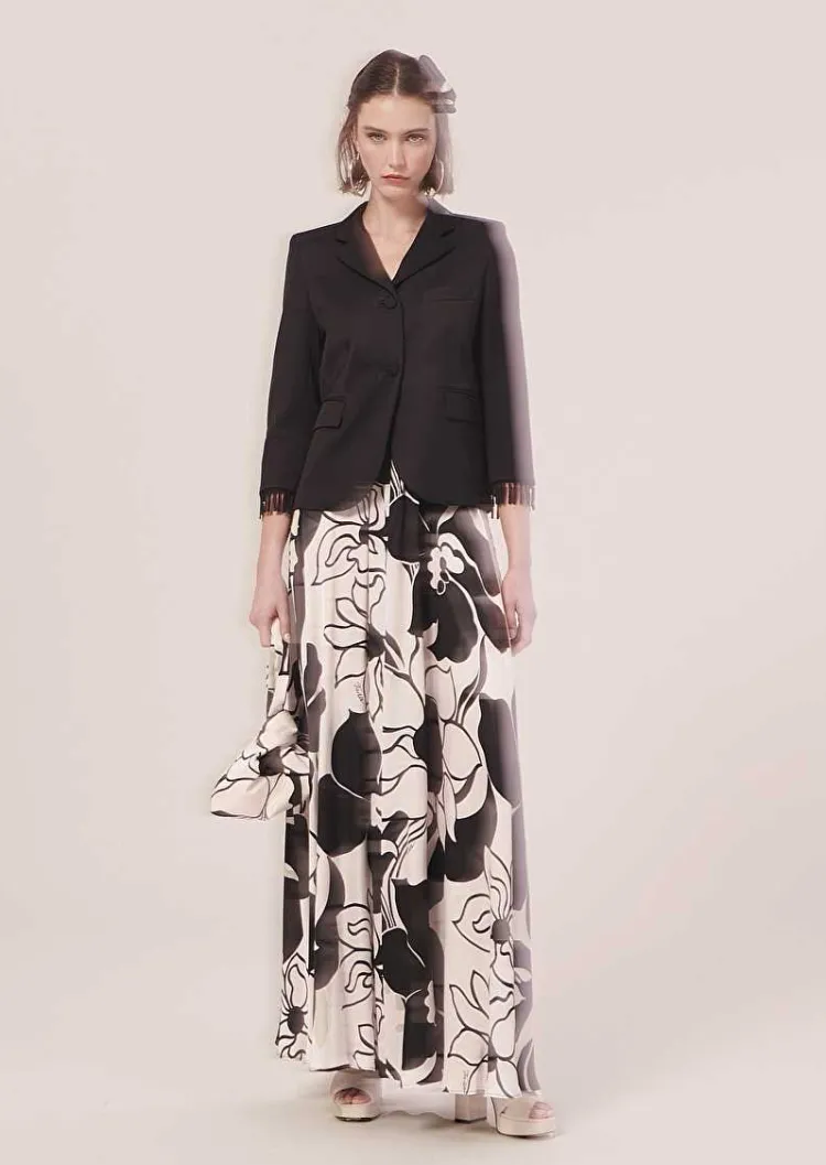 Veste Valensole En Satin Noir*TARA JARMON Best